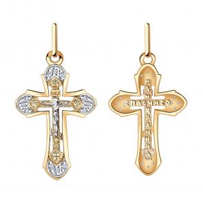 Золотая подвеска Красносельский ювелир с фианитом РП2388 фото