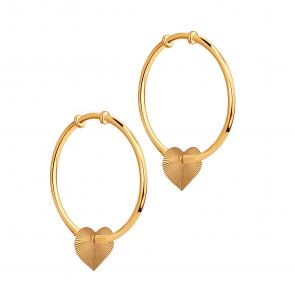 Золотые серьги Радуга РТ-107А фото