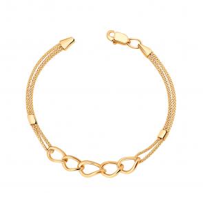 Золотой браслет Радуга РТ-1449 фото