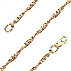 Золотой браслет плетение Сингапур Красносельский ювелир СИ-050-Б фото