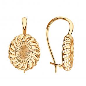 Золотые серьги Красносельский ювелир Сд3861 фото