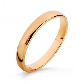Золотое обручальное кольцо 3 мм Karatov Т100013796 фото