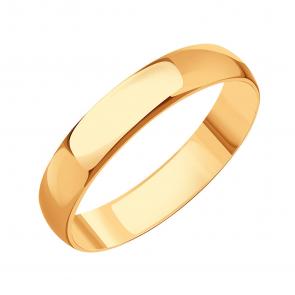 Золотое обручальное кольцо 5 мм Karatov Т100013798 фото