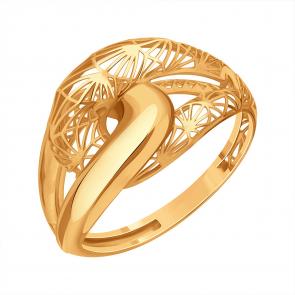 Золотое кольцо Karatov Т10001Б593 фото