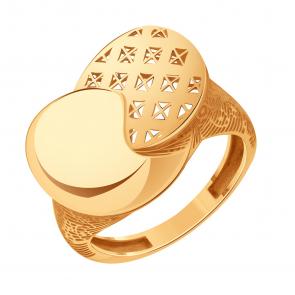 Золотое кольцо Karatov Т10001Б600 фото