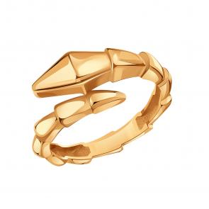 Золотое кольцо Символ года Змея Karatov Т10001Б883 фото