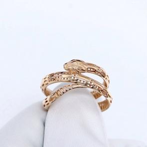 Золотое кольцо Символ года Змея Karatov Т10001Д752 фото