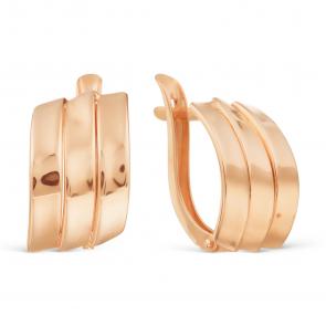 Золотые серьги Karatov Т100028612 фото