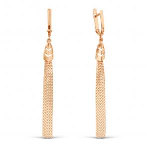 Золотые серьги Karatov Т100029012 фото