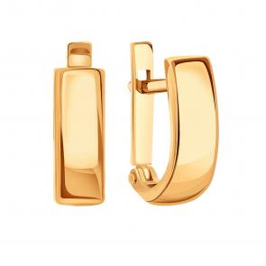 Золотые серьги Karatov Т10002В445 фото