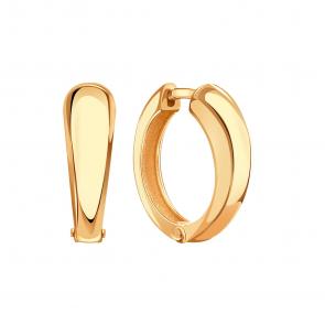 Золотые серьги Karatov Т10002В458 фото