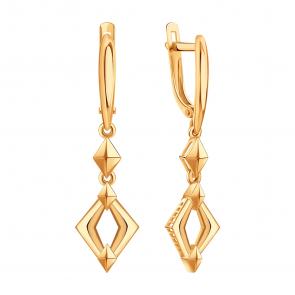 Золотые серьги Karatov Т10002Г263 фото