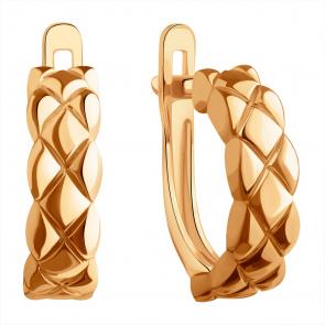 Золотые серьги Karatov Т10002Г317 фото