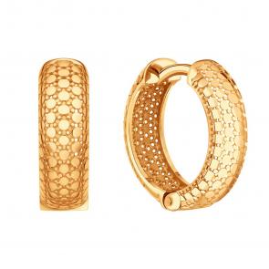 Золотые серьги Karatov Т10002Г391 фото