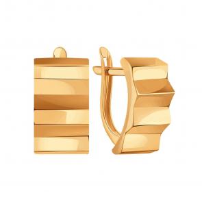 Золотые серьги Karatov Т10002Г477 фото