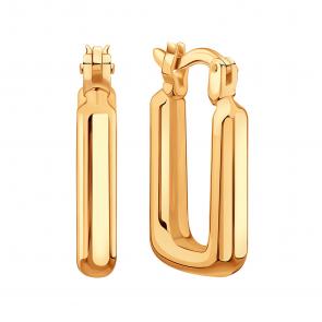 Золотые серьги Karatov Т10002Г619 фото