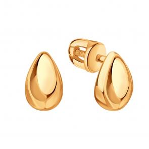 Золотые серьги Karatov Т10002Г743 фото