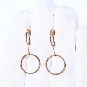 Золотые серьги Karatov Т10002Г785 фото