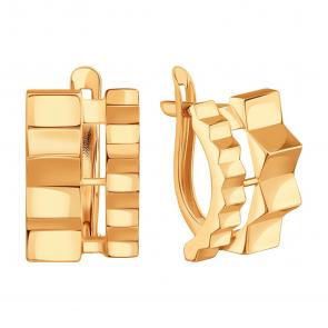 Золотые серьги Karatov Т10002Г888 фото