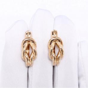 Золотые серьги Karatov Т10002Г992 фото