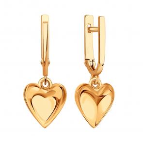 Золотые серьги Karatov Т10002Е161 фото