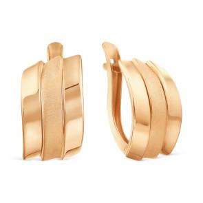 Золотые серьги Karatov Т100328607 фото