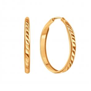 Золотые серьги Karatov Т100621235 фото