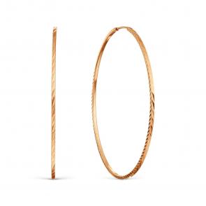 Золотые серьги Karatov Т100629486 фото