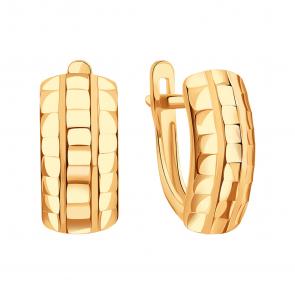 Золотые серьги Karatov Т100629741 фото