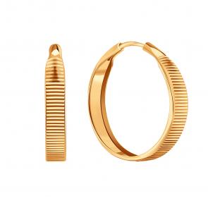 Золотые серьги Karatov Т10062Г150 фото