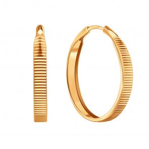 Золотые серьги Karatov Т10062Г151 фото