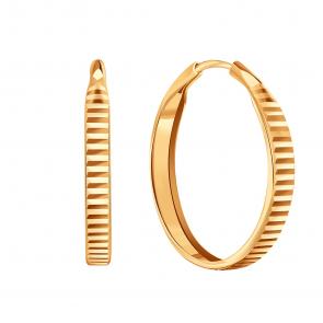 Золотые серьги Karatov Т10062Г154 фото