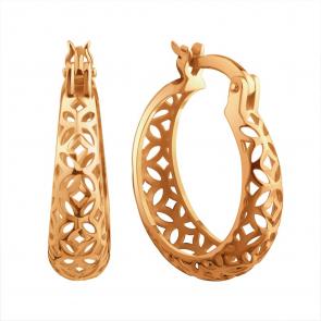 Золотые серьги Karatov Т10062Г628 фото