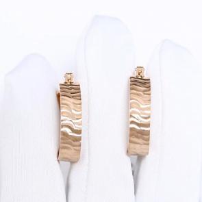 Золотые серьги Karatov Т10062Г756 фото