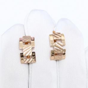 Золотые серьги Karatov Т10062Г890 фото