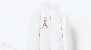 Золотая подвеска-буква А Karatov Т100632245-А фото