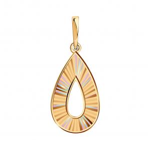 Золотая подвеска Karatov Т100636374 фото