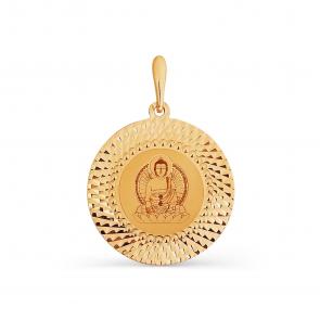 Золотая подвеска Будда Karatov Т100934075 фото