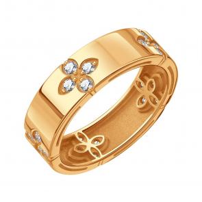 Золотое кольцо Karatov с бриллиантом Т10101Д151 фото