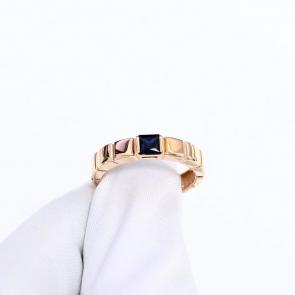 Золотое кольцо Karatov с сапфиром Т10101Д488 фото