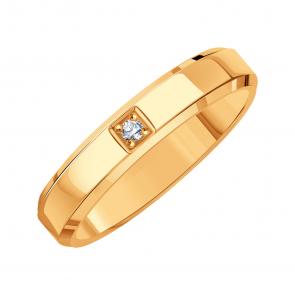 Обручальное кольцо из золота Karatov Т10161Д843 фото