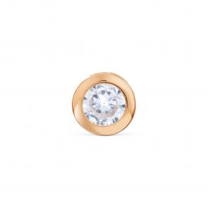 Золотая подвеска Karatov с фианитом Т102035222 фото