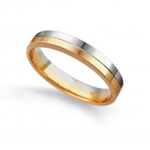 Кольцо из комбинированного золота Karatov Т130013806 фото