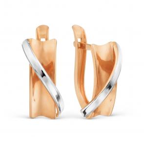 Золотые серьги Karatov Т130028609 фото