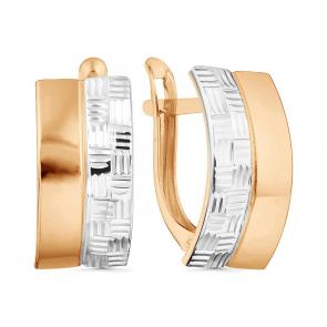 Золотые серьги Karatov Т13062Б159 фото