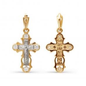 Золотая подвеска Karatov с фианитом Т13206325 фото