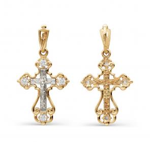 Золотая подвеска Karatov с фианитом Т13206369 фото