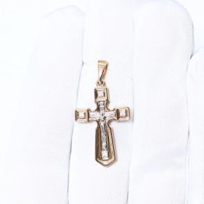 Золотая подвеска Karatov с фианитом Т13206832 фото