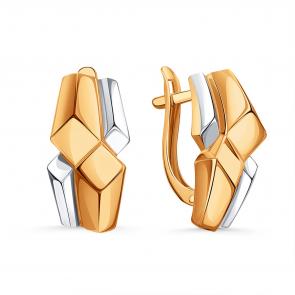 Золотые серьги Karatov Т14002В035 фото