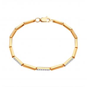 Золотой браслет Karatov Т140601106 фото